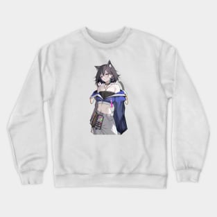 Cat Girl Crewneck Sweatshirt